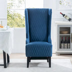 Blue / Grey / Retro Green Wingback Accent Chair, Single Seat