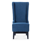 Blue / Grey / Retro Green Wingback Accent Chair, Single Seat