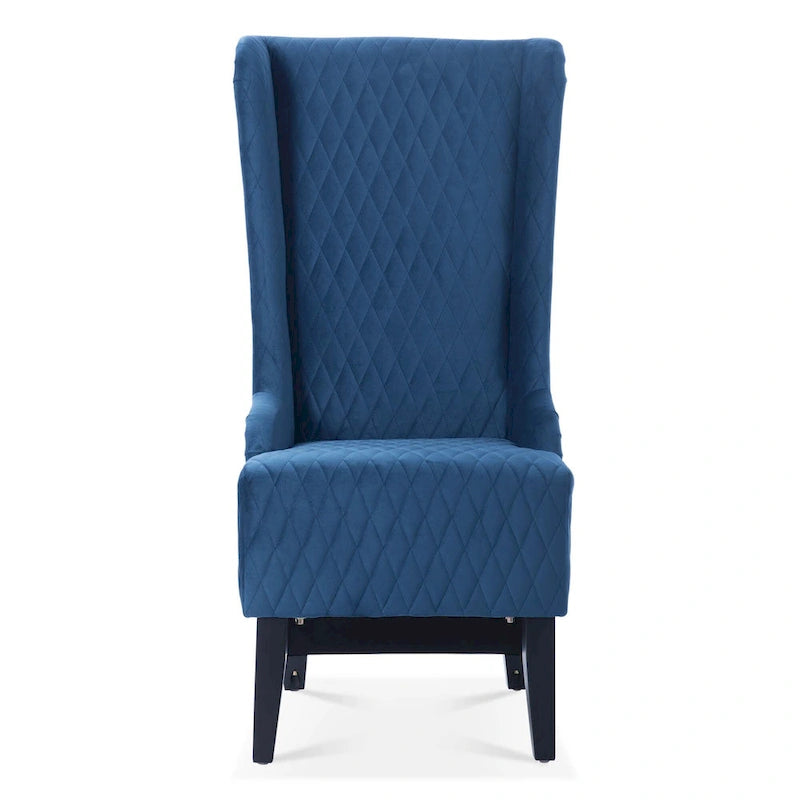 Blue / Grey / Retro Green Wingback Accent Chair, Single Seat