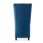Blue / Grey / Retro Green Wingback Accent Chair, Single Seat