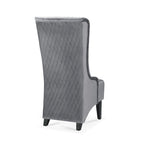 Blue / Grey / Retro Green Wingback Accent Chair, Single Seat