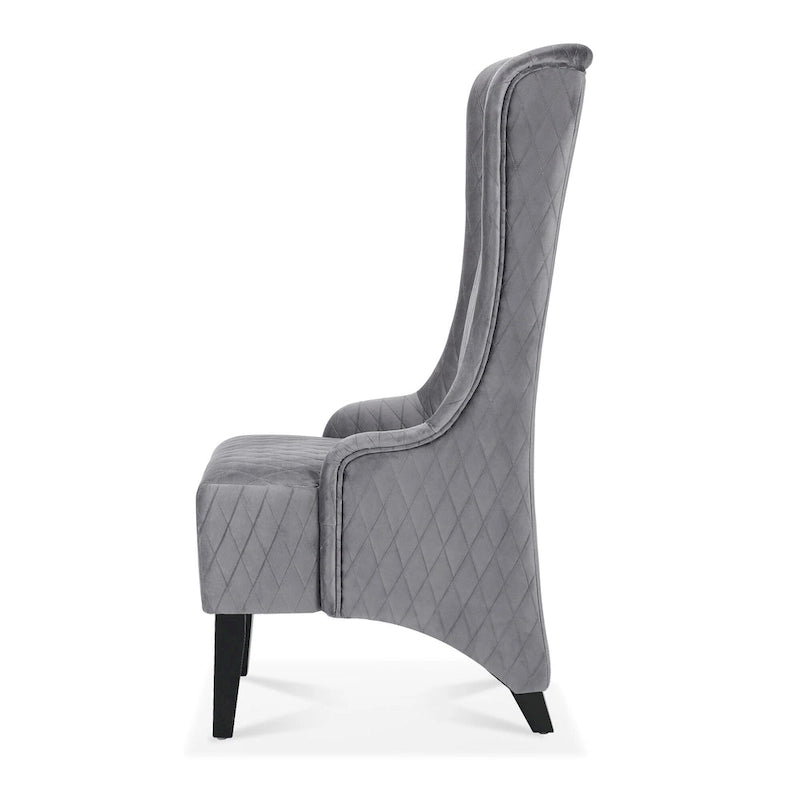 Blue / Grey / Retro Green Wingback Accent Chair, Single Seat