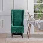 Blue / Grey / Retro Green Wingback Accent Chair, Single Seat
