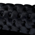 Chesterfield Tufted Velvet Sofa, 3-Seater – Beige / Grey / Black / Blue