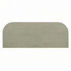 Gray Turned-Leg Console Table with Drawer and Open Shelf