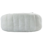 Beige Chenille High Back Loveseat, 2-Person