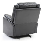 Multi-Color Faux Leather Rocking Recliner, Single Seat