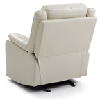 Multi-Color Faux Leather Rocking Recliner, Single Seat