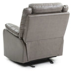 Multi-Color Faux Leather Rocking Recliner, Single Seat