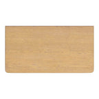 Soft Brown / Natural 3-Drawer Dresser with Rounded Legs
