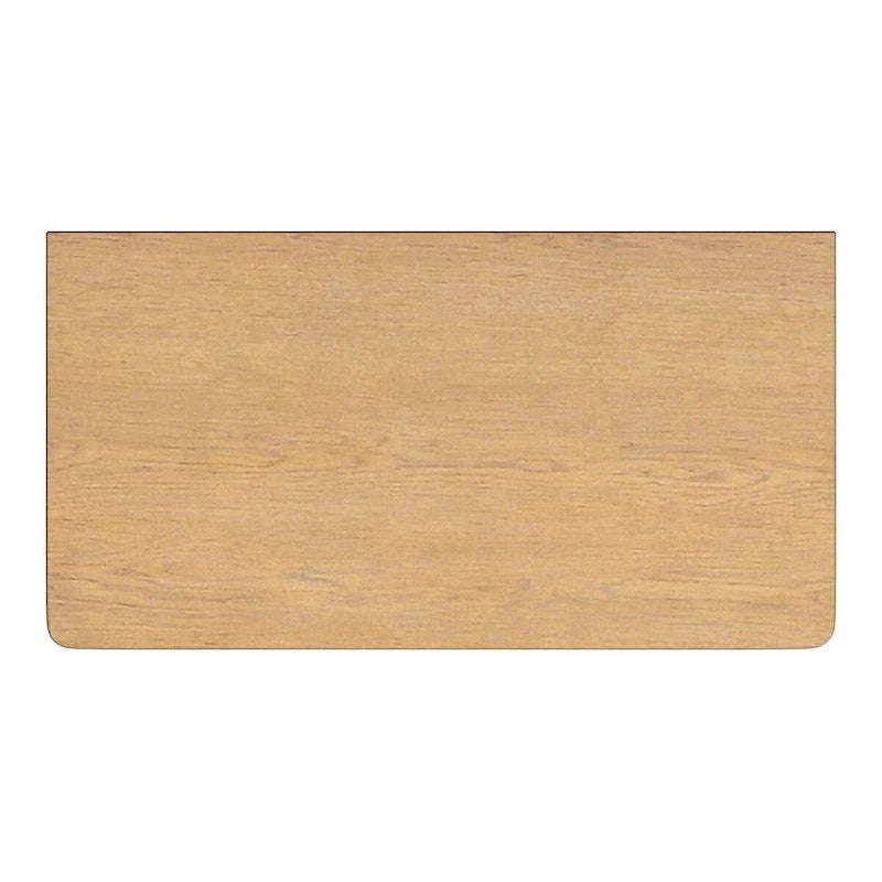 Soft Brown / Natural 3-Drawer Dresser with Rounded Legs