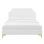 Velvet Upholstered Twin Platform Bed — Pink / Navy / Teal / White / Mint / Charcoal / Dusty Rose / Light Gray | For 1 Person