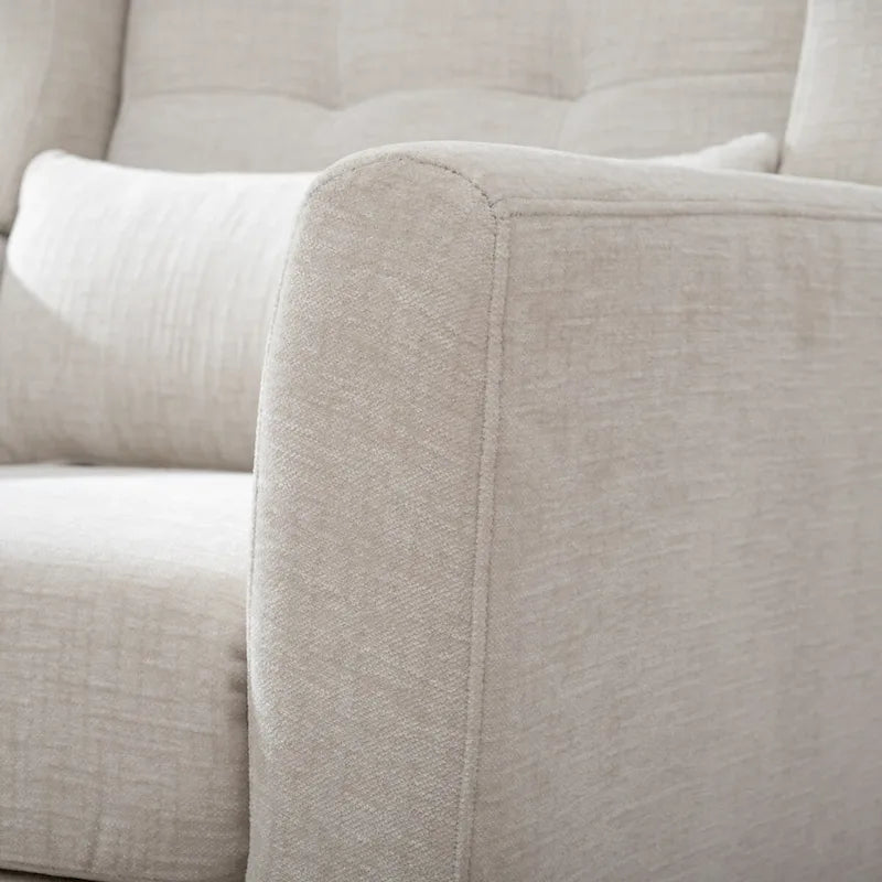 Avocado / Orange / Beige / Yellow Upholstered Accent Chair, Single Seat, Chenille Fabric