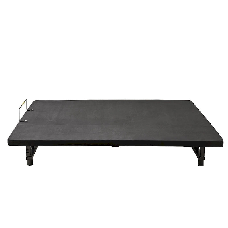 Antique Black Adjustable Bed Base, Queen, Metal Frame, Single