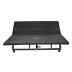 Antique Black Adjustable Bed Base, Queen, Metal Frame, Single